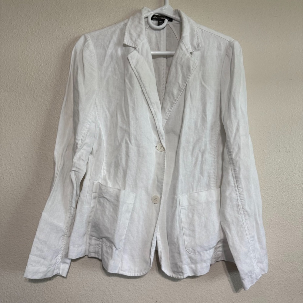 Tommy Bahama White Linen Blazer